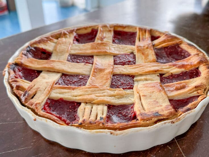 Tarte aux fraises à l'ancienne