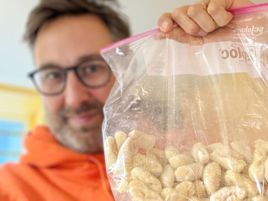 La conservation des gnocchis