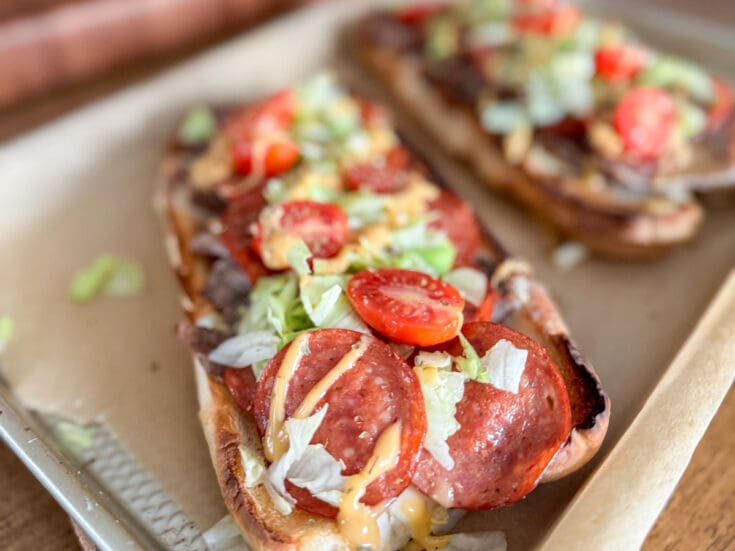 Sous-marins steak/pepperoni comme au restaurant