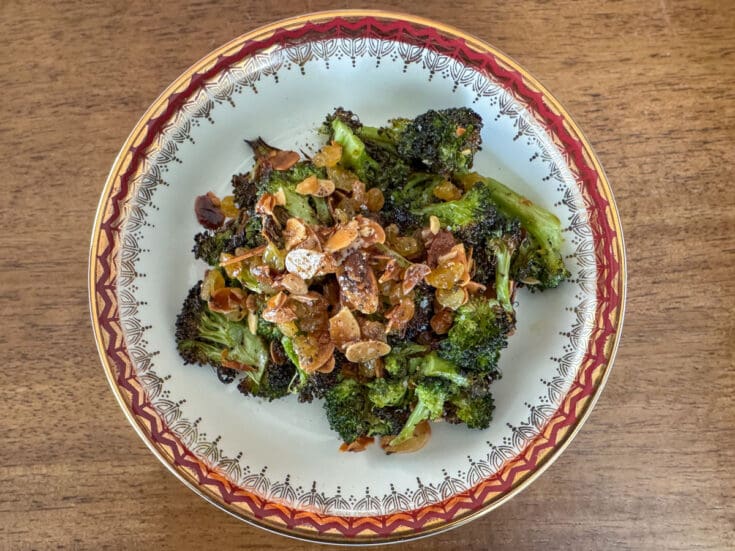 Salade de brocoli grillé