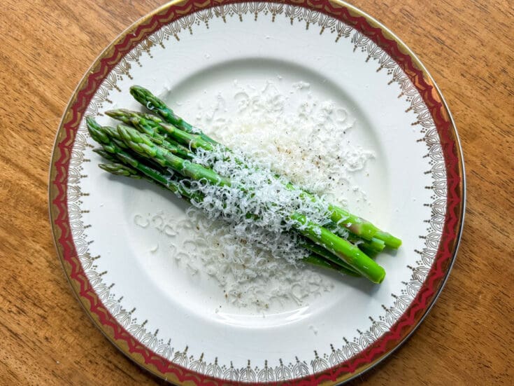 Asperges au beurre