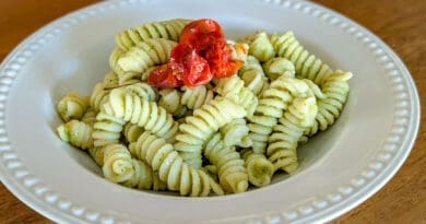 Fusilli sauce crémeuse aux brocolis