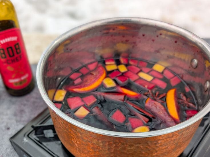 Vin chaud à l'érable
