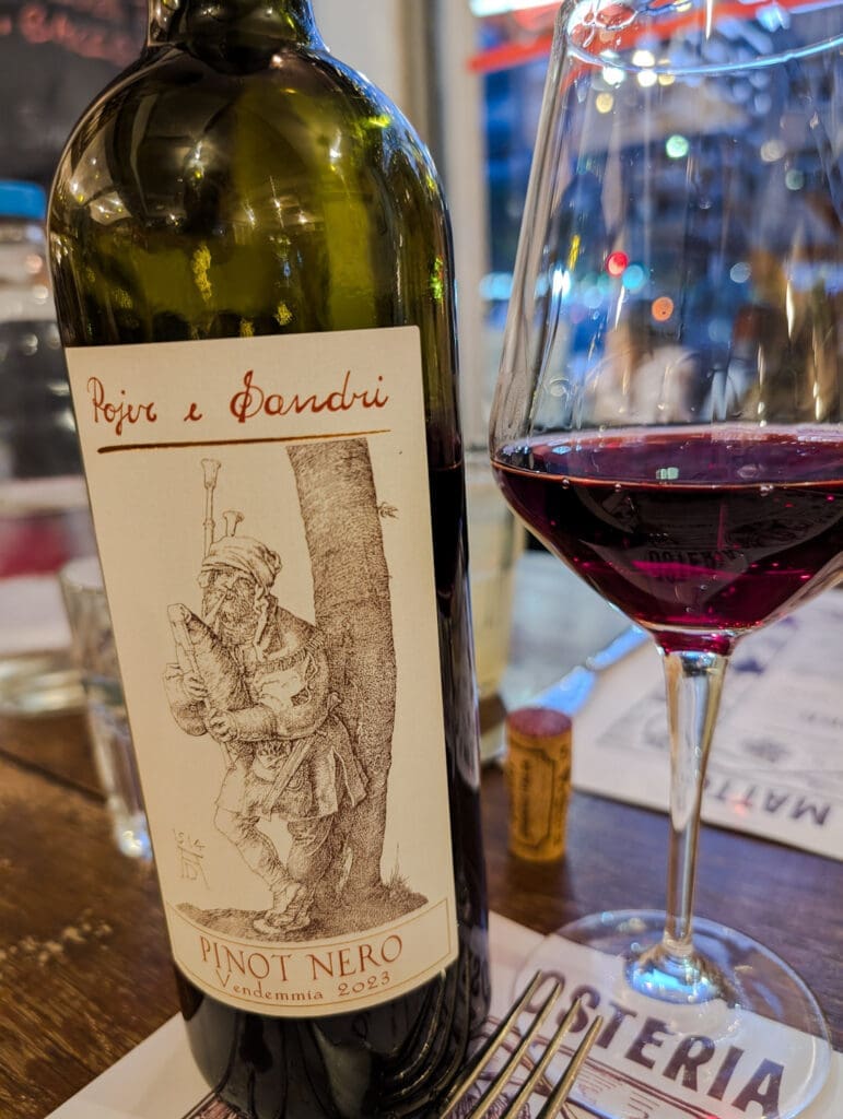 osteria il matto rome vino