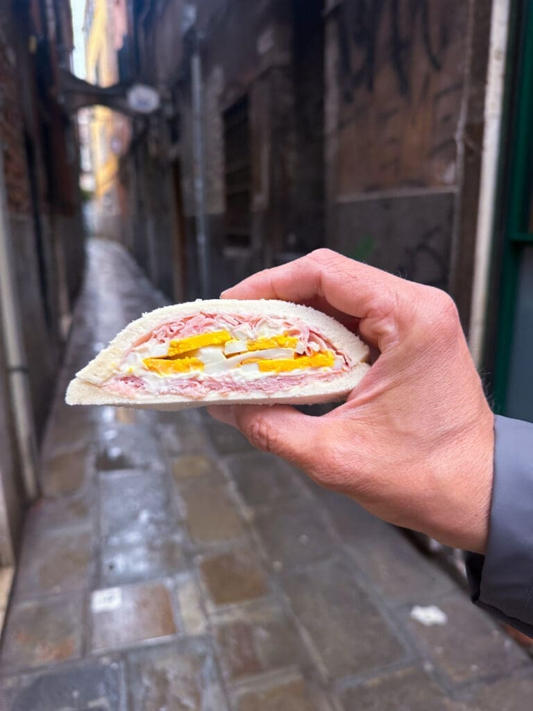 incontournables à venise tramezzino