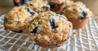 Muffins aux bleuets