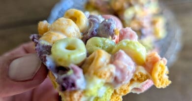 Carrés aux Froot Loops®