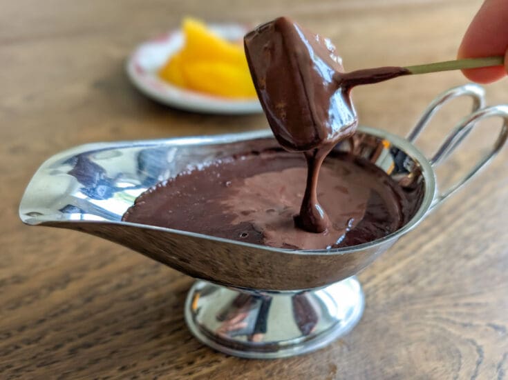 Sauce au chocolat maison