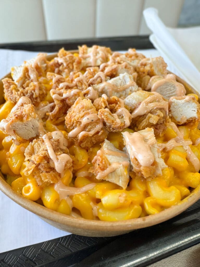 Mac & Cheese Poulet frit Chickoo's