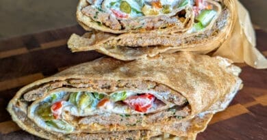 Wrap au boeuf style kefta