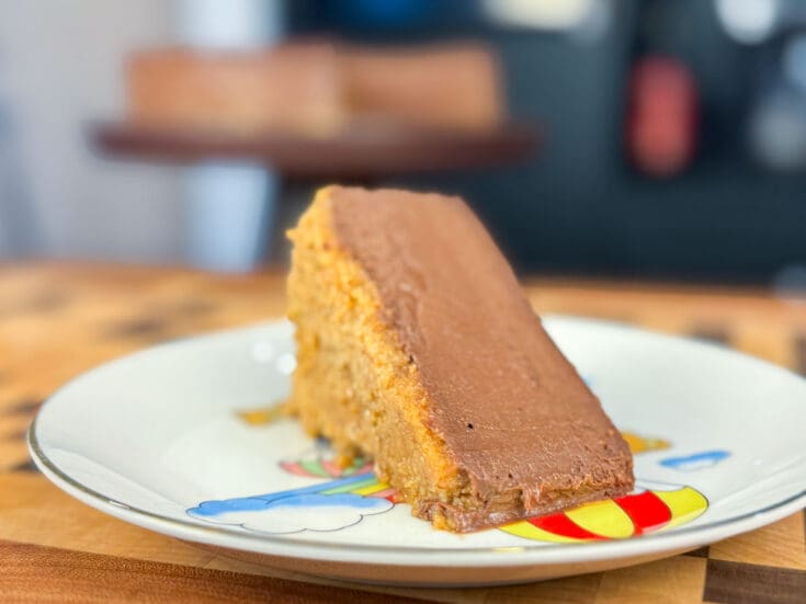 Gâteau au fromage (cheesecake) au chocolat