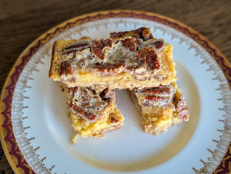 Barres aux pacanes faciles au lait condensé