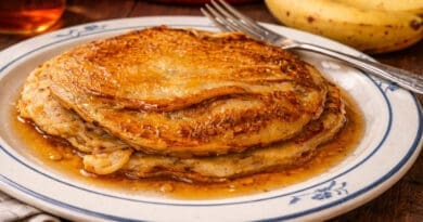 Crêpes aux bananes