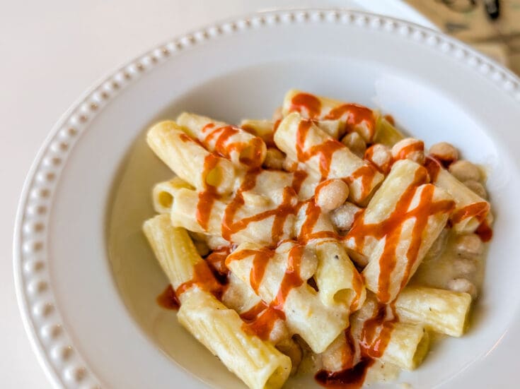 Mac n cheese aux pois chiches